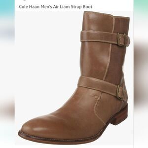 Cole Haan Men's Brown Strap Boots